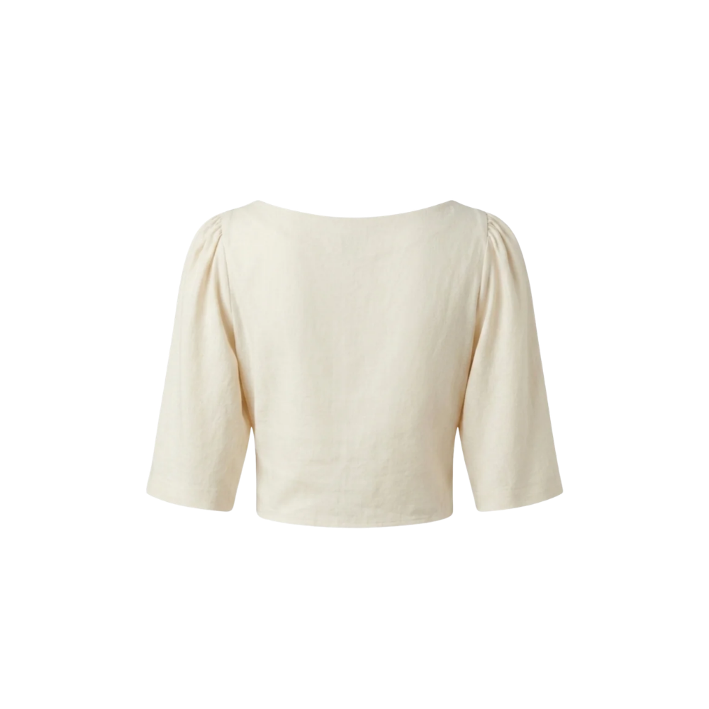 Top Branco Cris Barros