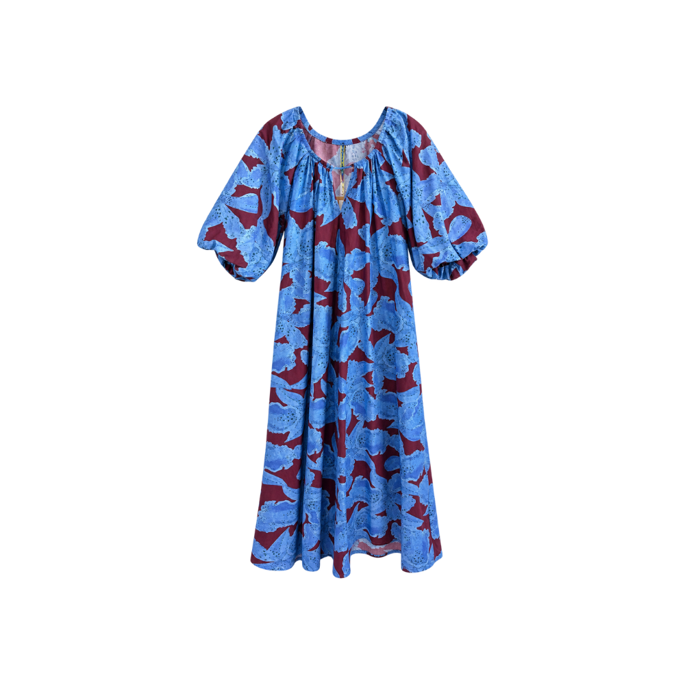 Vestido Floral Longo Emi Rio