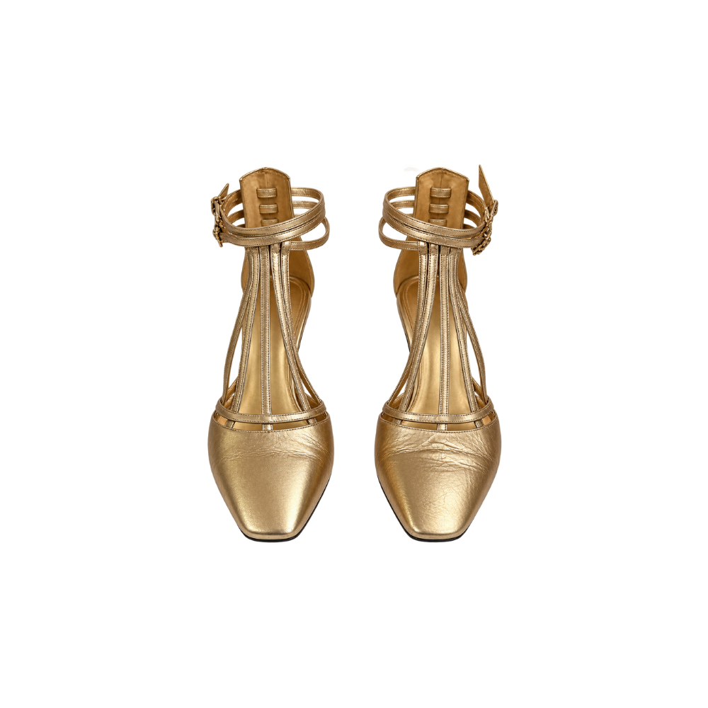 Sapato Salto Fino Chanel