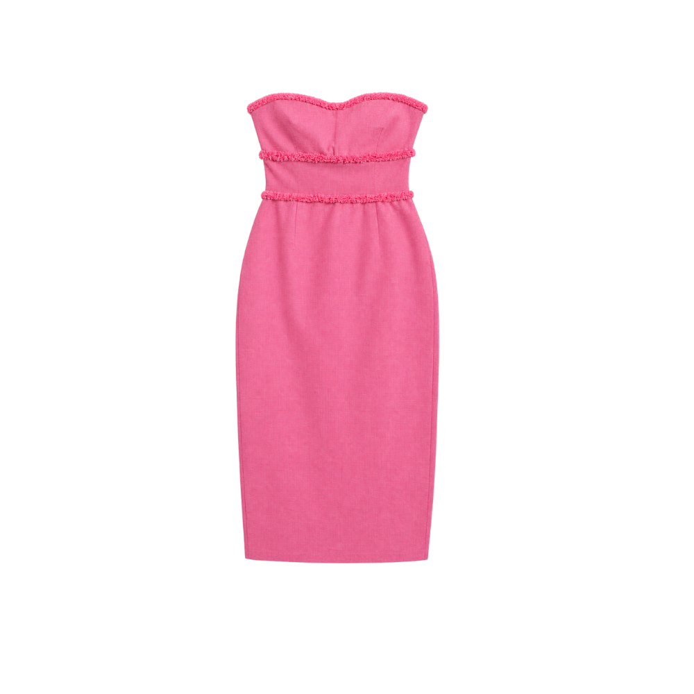 Vestido Rosa Paula Raia