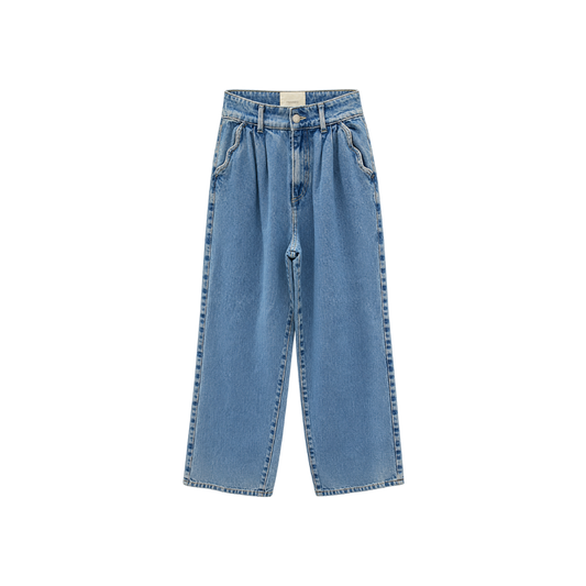 Calça  Wide Leg Jeans Framed