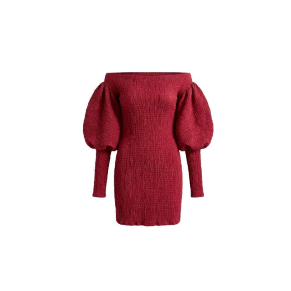 Vestido Vinho Chaouiche