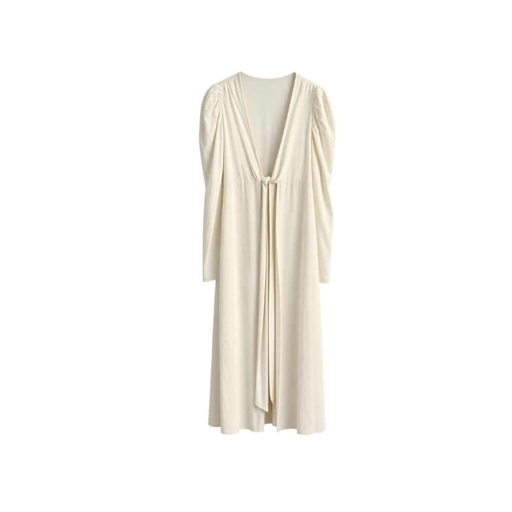 Vestido OffWhite Framed