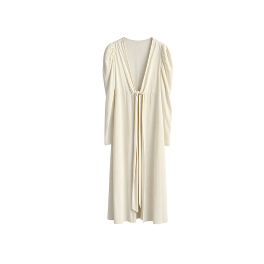 Vestido OffWhite Framed