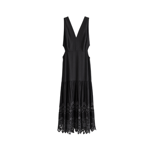 Vestido Longo Renda Cris Barros