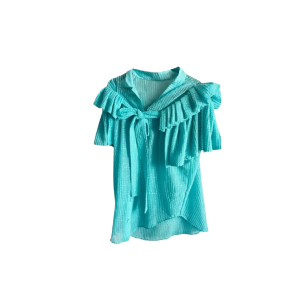 Blusa Azul Chaouiche