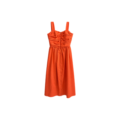 Vestido Paula Raia Laranja