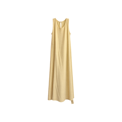 Vestido Midi Paula Raia Amarelo