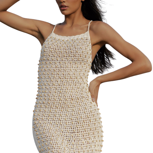 Vestido Crochê Rebeca Sampaio