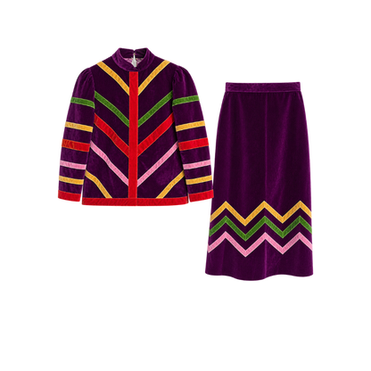 Conjunto Veludo La Veste