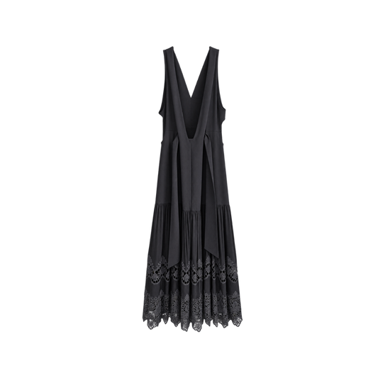 Vestido Longo Renda Cris Barros