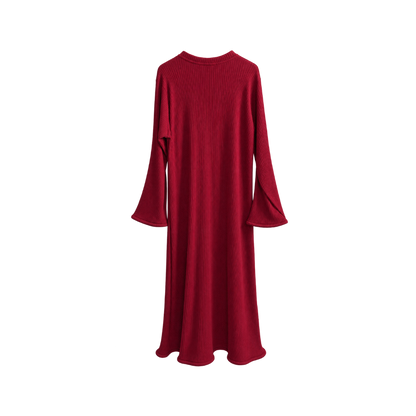 Vestido Canelado Marina Bitu