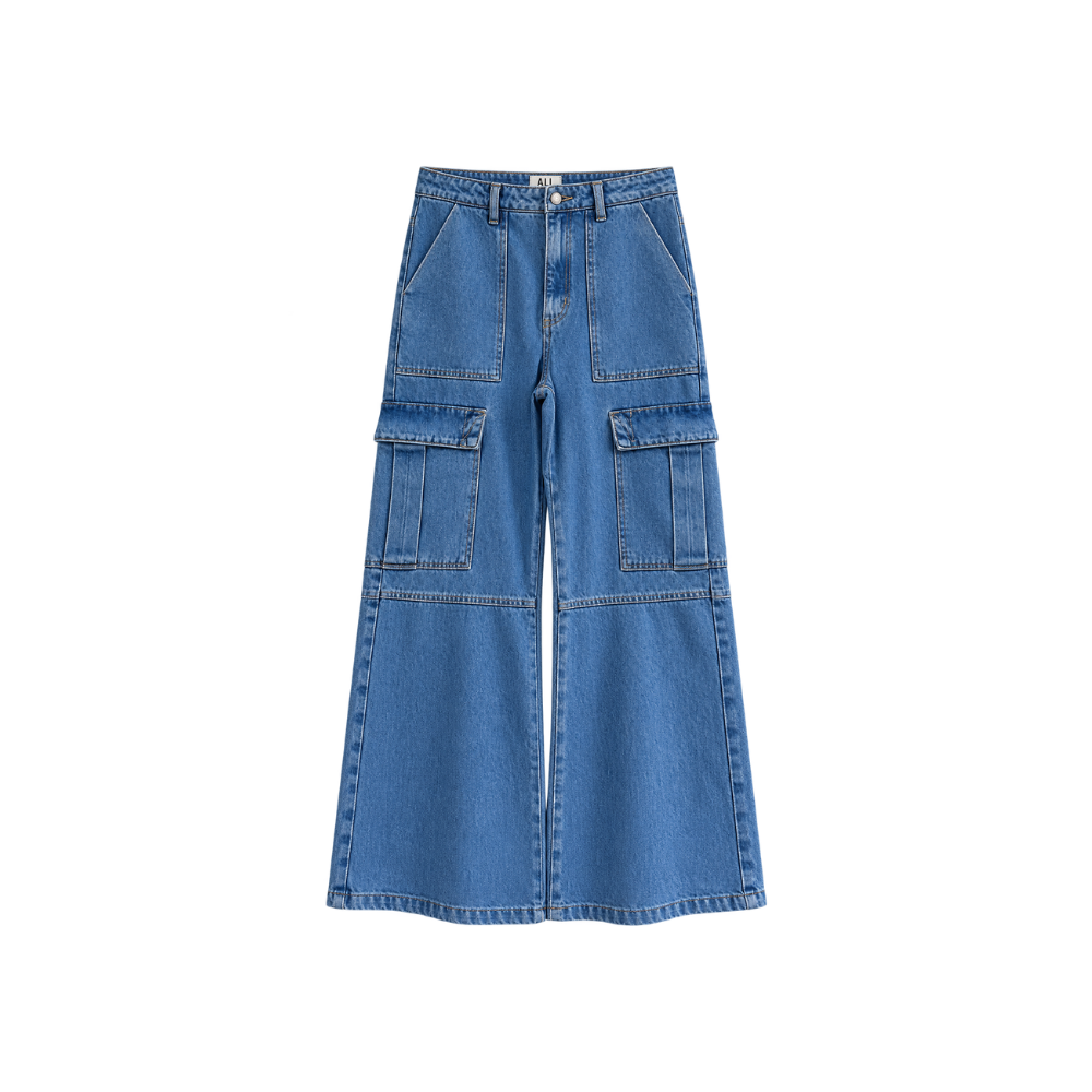 Calça Jeans Cargo Niini