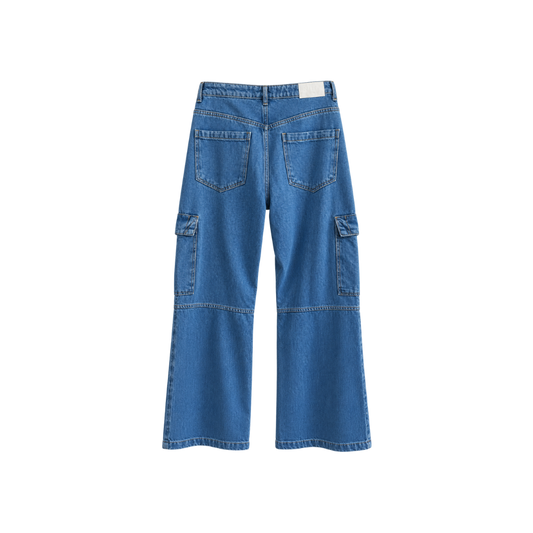 Calça Jeans Cargo Niini