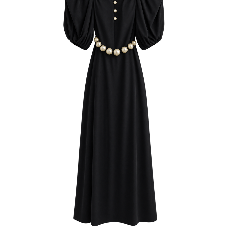 Vestido Preto Cris Barros