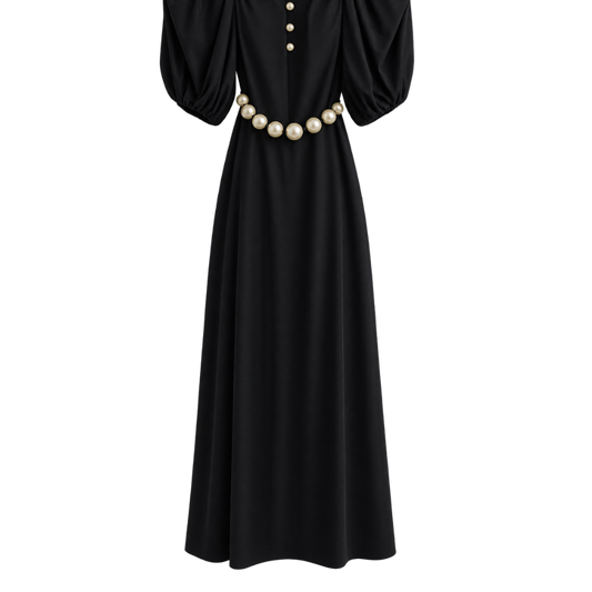 Vestido Preto Cris Barros