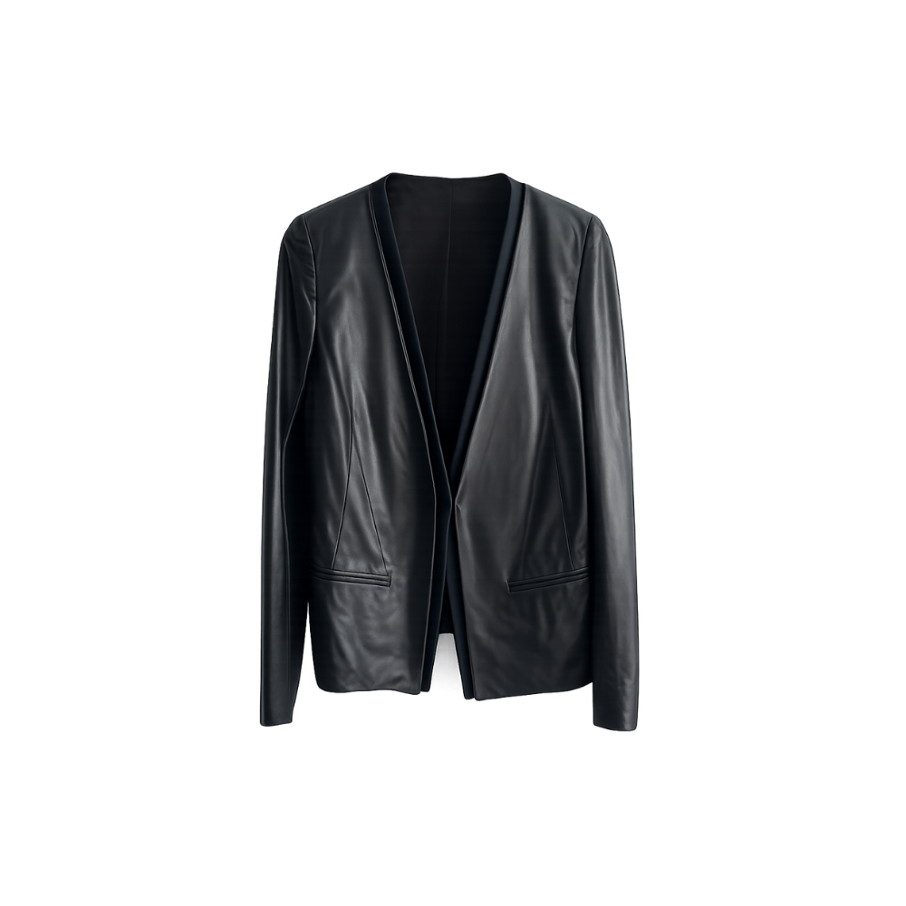Blazer Couro Piazza Sempione