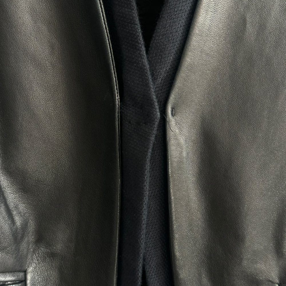 Blazer Couro Piazza Sempione