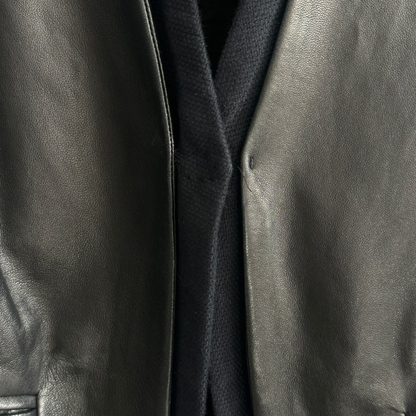 Blazer Couro Piazza Sempione