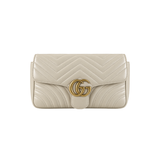Bolsa GG Marmont Small off white Gucci