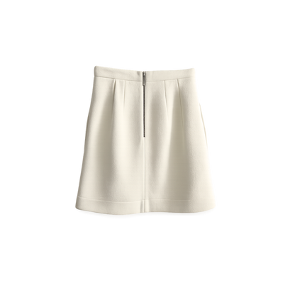 Saia Curta Off White Niini