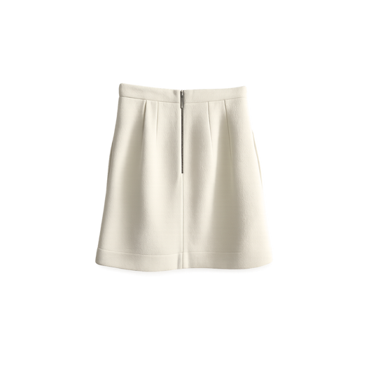Saia Curta Off White Niini