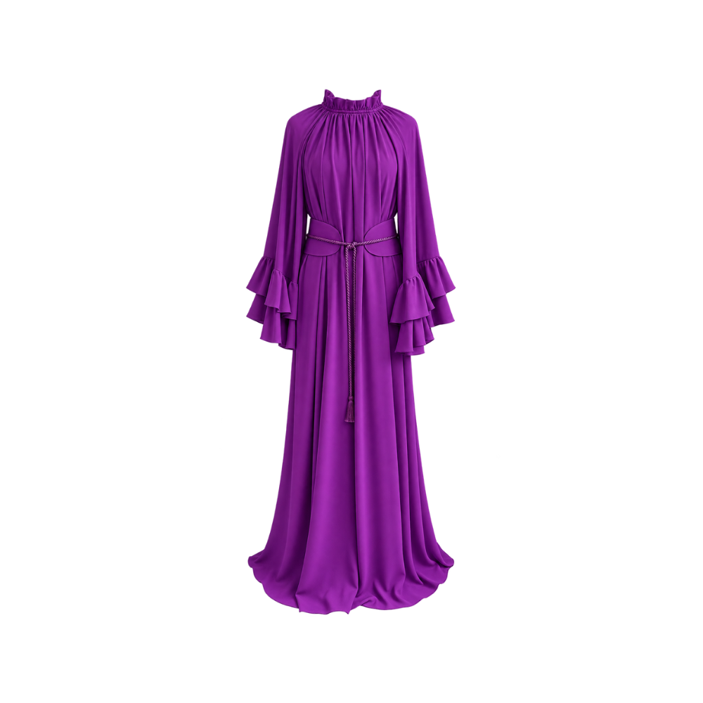 Vestido Festa Roxo Candy Brown