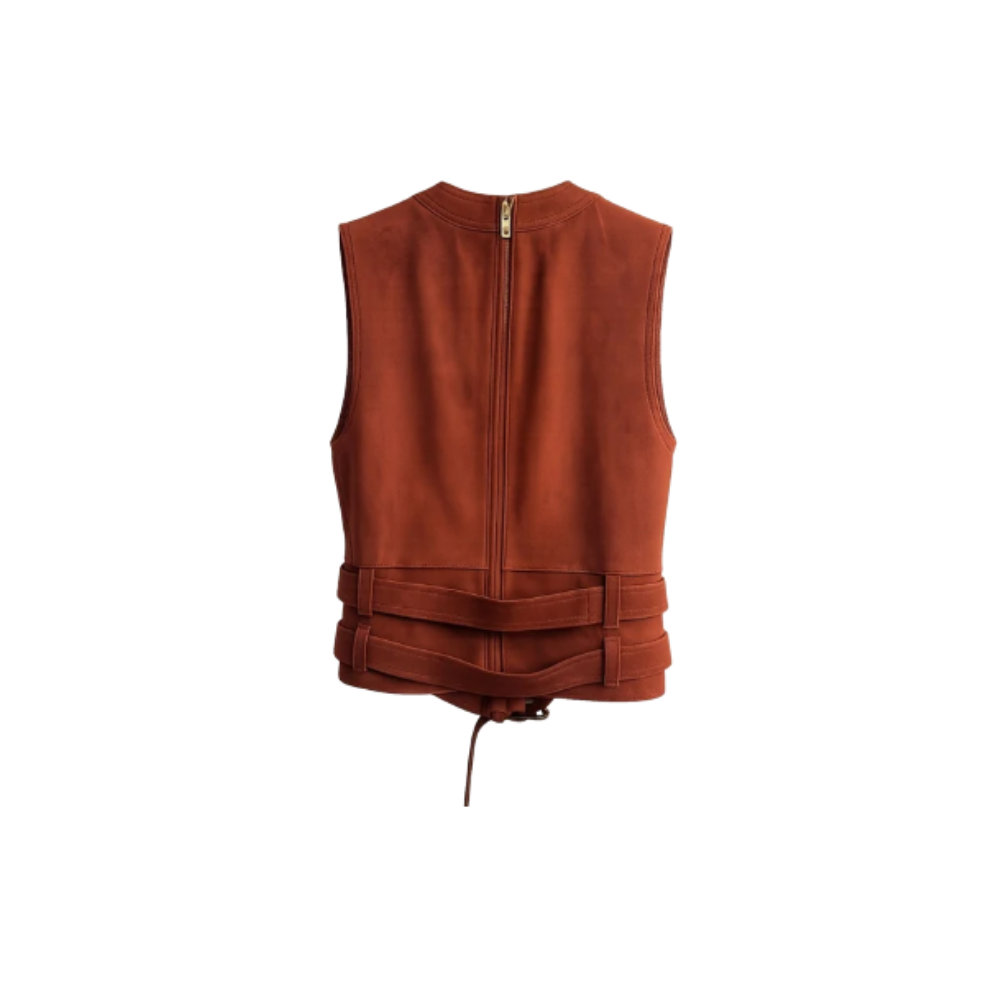 Blusa Couro Nk