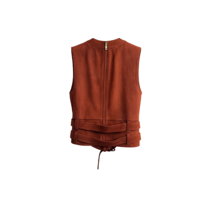 Blusa Couro Nk