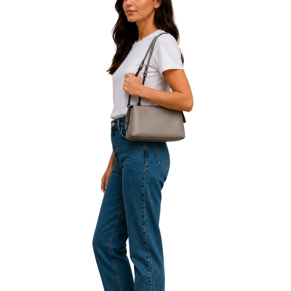 Bolsa Couro Bottega Veneta