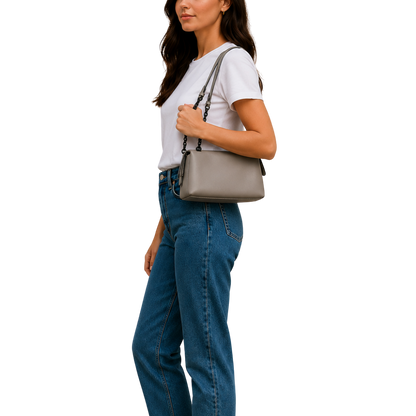 Bolsa Couro Bottega Veneta