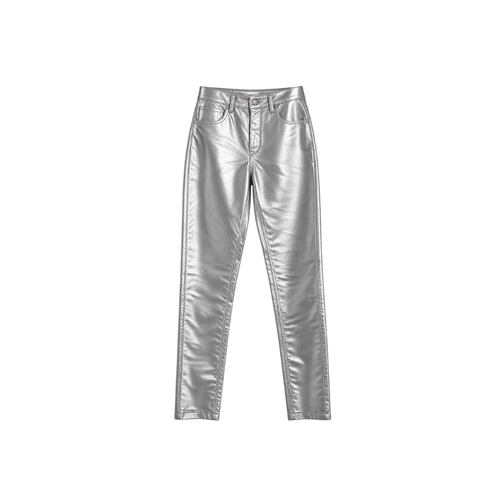 Calça Prateada Allmost Vintage