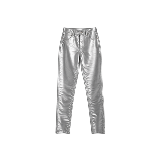 Calça Prateada Allmost Vintage