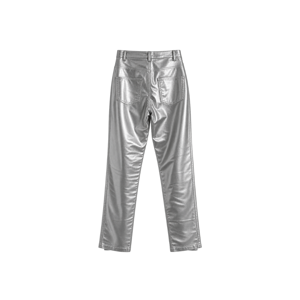 Calça Prateada Allmost Vintage