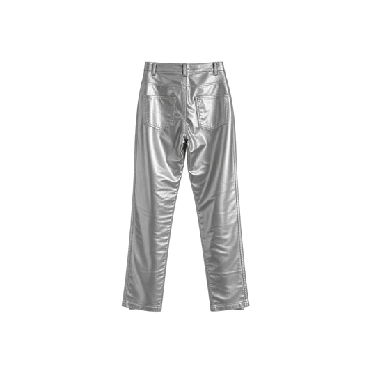 Calça Prateada Allmost Vintage