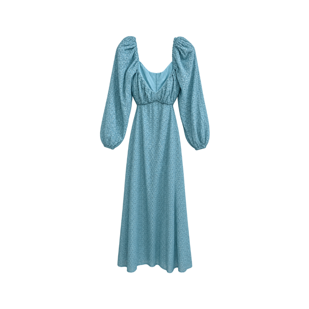 Vestido em Laise Framed