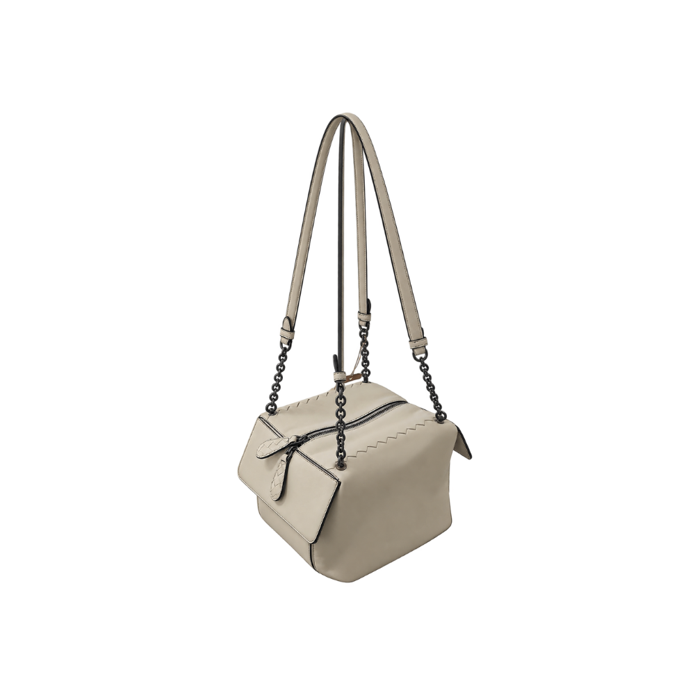 Bolsa Couro Bottega Veneta