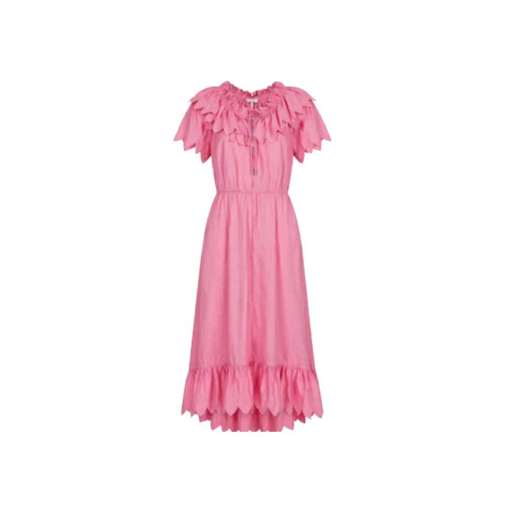 Vestido Rosa Reinaldo Lourenço