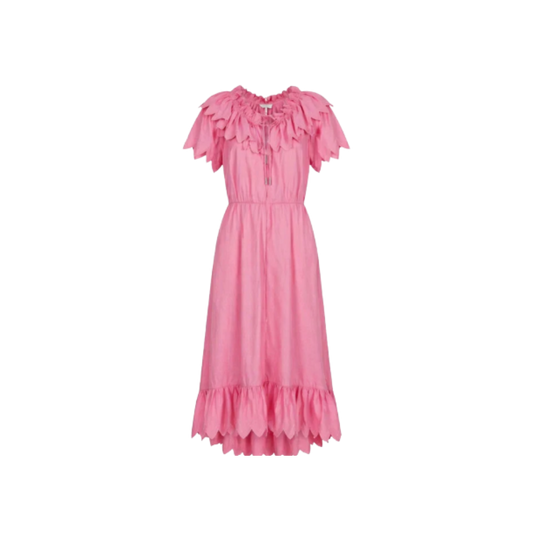 Vestido Rosa Reinaldo Lourenço