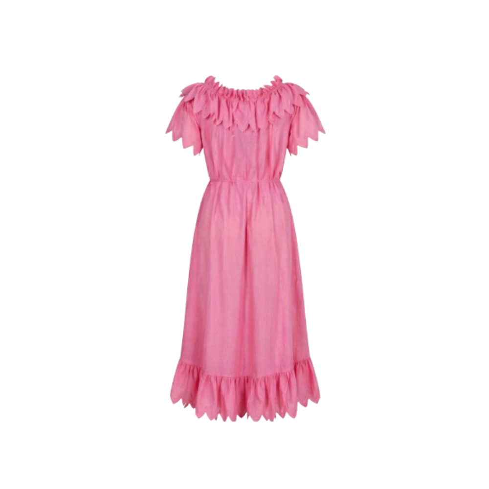 Vestido Rosa Reinaldo Lourenço