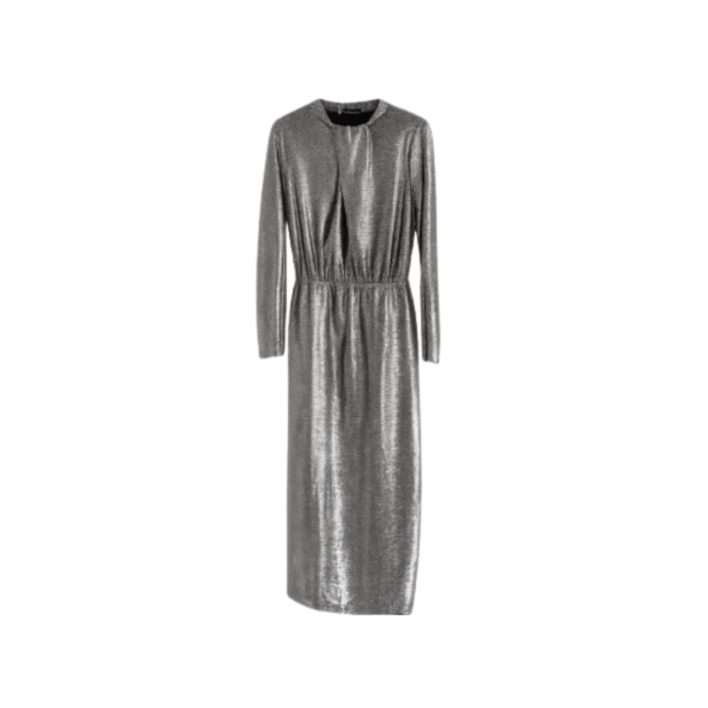 Vestido Prateado Pade D