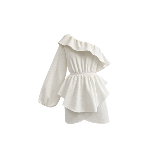 Vestido Ombro Único Paula Raia
