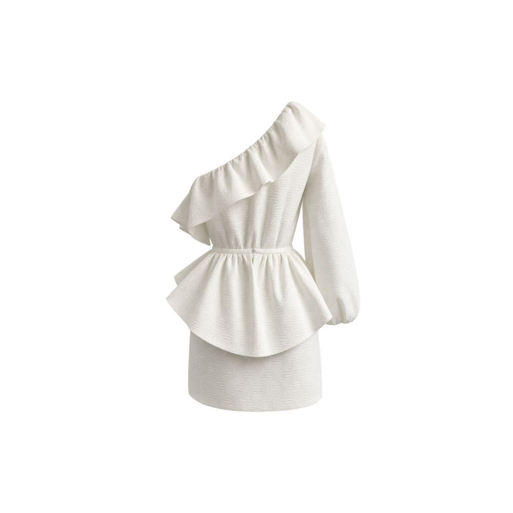 Vestido Ombro Único Paula Raia