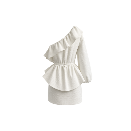 Vestido Ombro Único Paula Raia