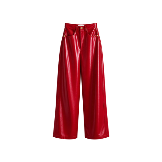 Calça Vermelha Paula Raia