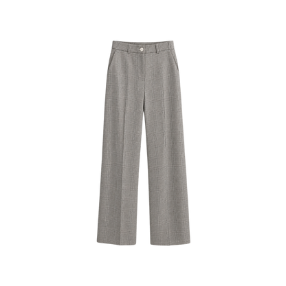 Calça Reta Xadrez Le Soleil D`Été