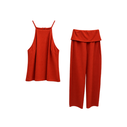 Conjunto Laranja Cris Barros