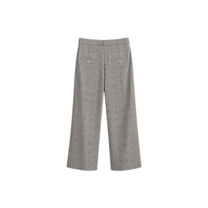 Calça Reta Xadrez Le Soleil D`Été