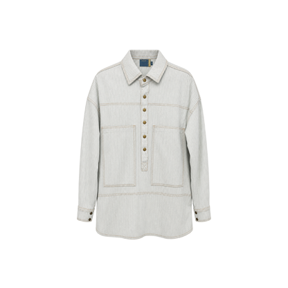 Jaqueta Listrada Jeans Cruise