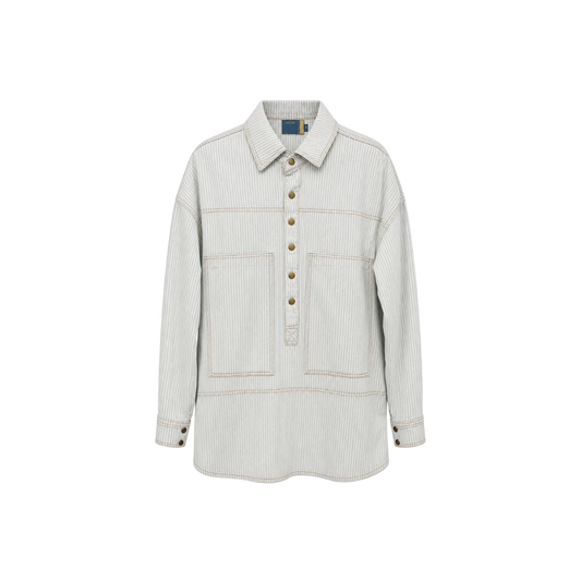 Jaqueta Listrada Jeans Cruise